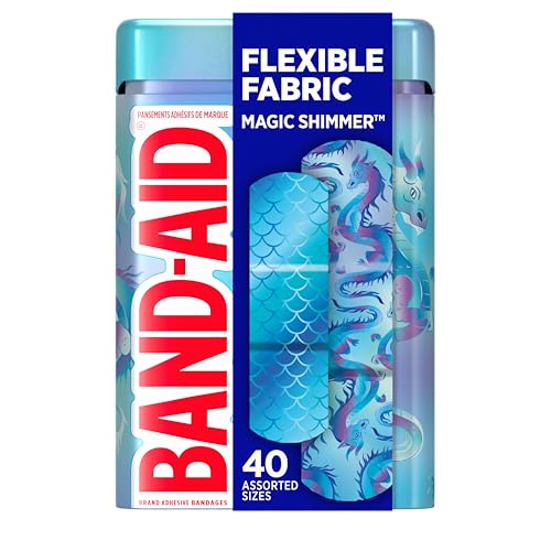 Flexible Fabric Adhesive Bandages - Magic Shimmer, 40 Count