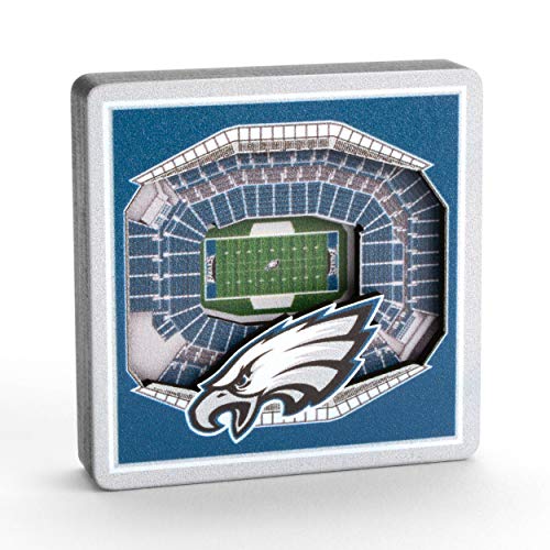 Philadelphia Eagles 3D StadiumView Magnet - Team Colors