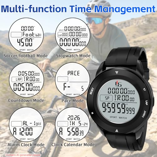 Professional Soccer Referee Watch YS2020 - Game Timer & Stopwatch