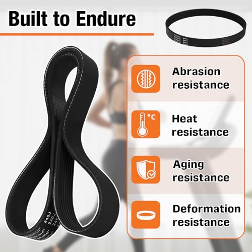 Treadmill Drive Belt for Sole Models F63, F80, F85 - EPDM