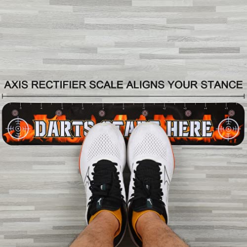 Dart Throw Line Markers - 2 Pack Accessories for Dart Games