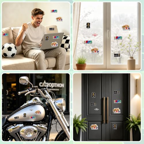 FIFA World Cup 2026 Spain Official Licensed Sticker Set - 12Pcs