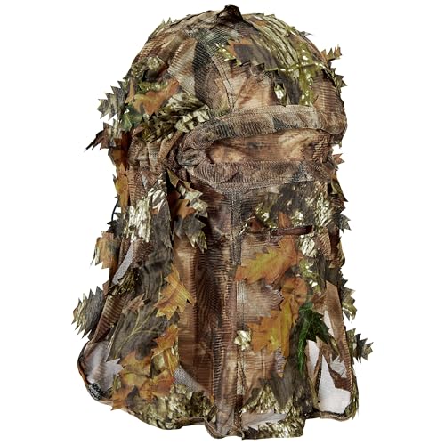 BYMT Tree Camo Full Face Mask Ghillie Camouflage 3D Leafy Headwear for Hunting