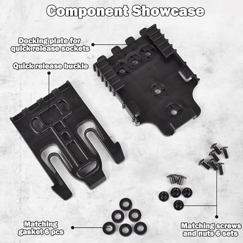 TUSAUW Quick Locking System Kit for Holsters and Accessories