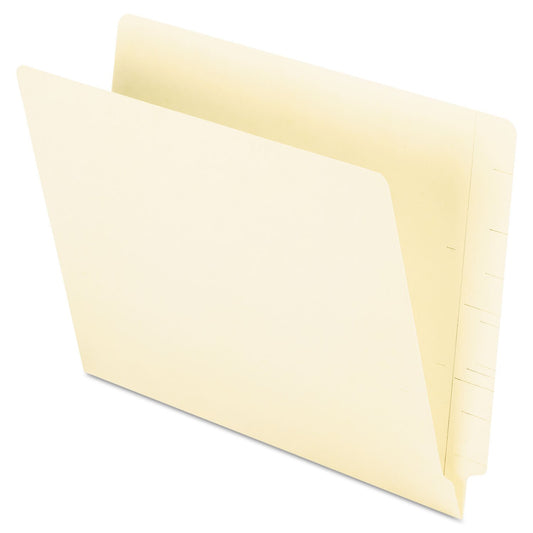 Pendaflex End Tab Folders, Full Tab, Letter Size, Manila, 100 per Box (H110D)