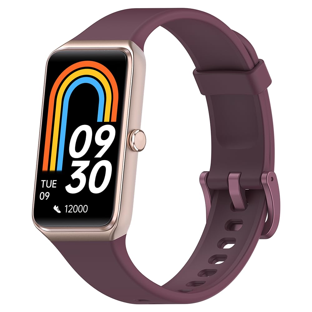 Fitness Tracker 1.47’’ Full Touchscreen Activity Tracker with Heart Rate Blood Oxygen Blood Pressure Sleep Monitor Step Calorie Counter Pedometer Smartwatches for Android and iOS Women Men (purple)