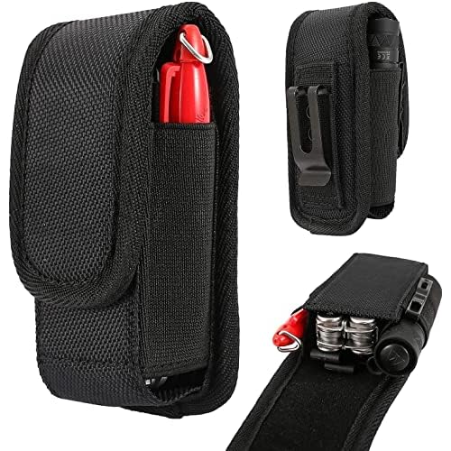 Multitool Sheath,EDC Pouch,Multi Tool Holster for Belt,EDC Belt Organizer for Pen/Flashlight/Folding Knife,Tactical Tool Pouch Accessories,Knife Sheath for Wave Surge Raptor Case,Belt Pouch for Men