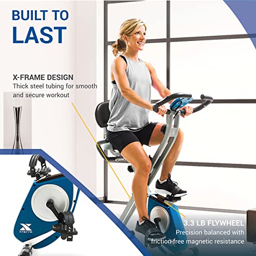 Folding Exercise Bike with 225 LB Capacity - FB350