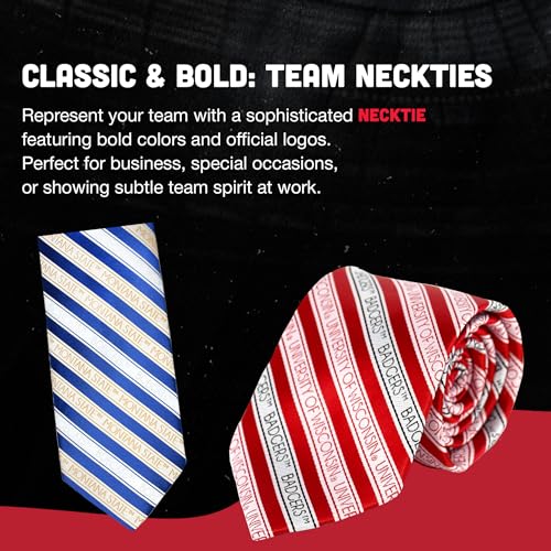 Men's Microfiber Necktie - Officially Licensed NCAA - BYU