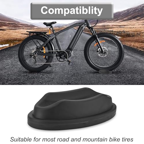 Bike Trainer Front Wheel Block - Anti-Slip Riser Stand for 1.8" Tires