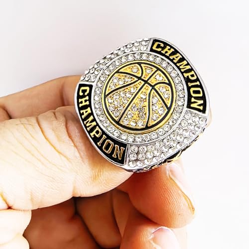 Basketball Championship Ring Trophy - Size 9, 12 pcs