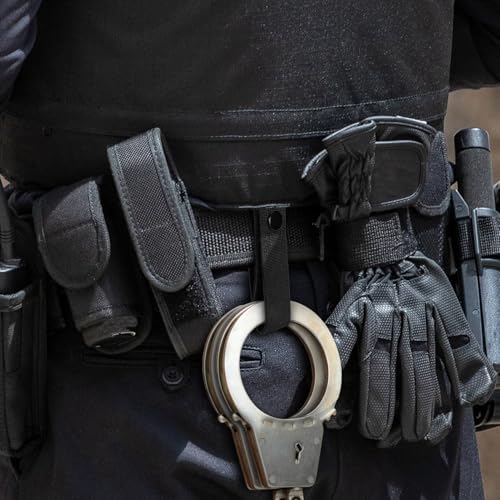 Handcuff Strap Holder with Snap Closure - 2-Pack