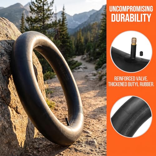 20x4.0/4.9 Fat Tire Inner Tubes with AV Schrader Valve for Mountain & Electric Bikes