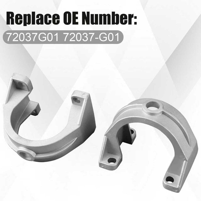 COOL STAR 72037G01 Rear Axle Spring Bracket Mount Cap 2 Pack Compatible with EZGO TXT Golf Cart 1994-2008 Replace 72037-G01 Driver or Passenger Side