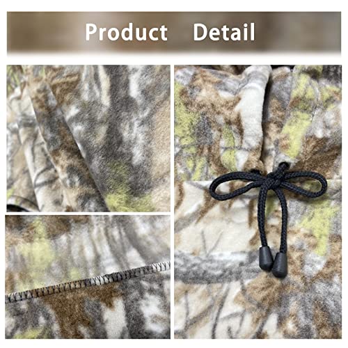 Camo Balaclava Ski Mask for Cold Weather - Unisex Face Mask