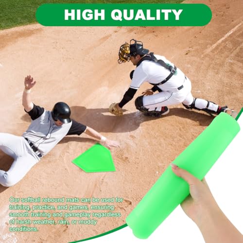 Glow in the Dark Baseball Base Set - 5 Pieces with Carry Bag