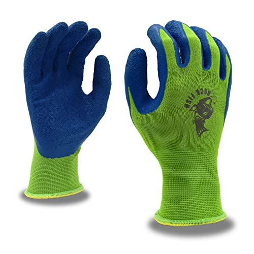 All-Purpose Fishing Gloves - Latex Grip, Large, 1-Pack