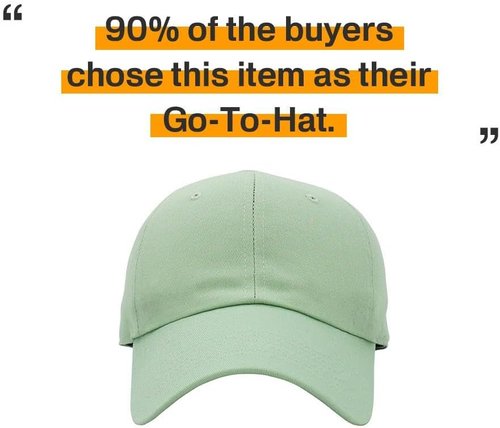 KBETHOS Classic Unisex Baseball Cap - Adjustable Low Crown Cotton Dad Hat