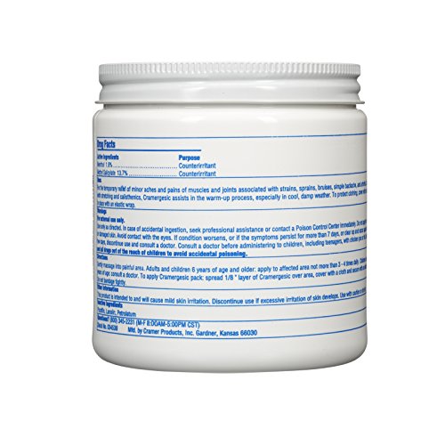 Cramergesic 1 lb Muscle Pain Relief Liniment for Sports & Workouts