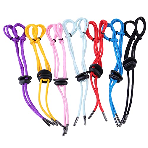 Adjustable Archery Finger Sling - Handmade for Recurve Bow - Black