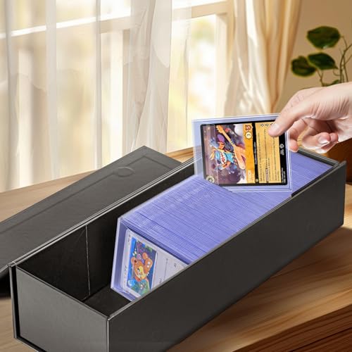 200 Pack Top Loader Card Sleeves - Resealable Protectors