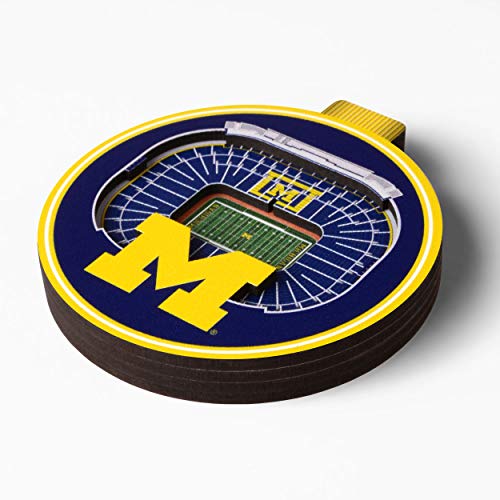3D StadiumView Ornament - Michigan Wolverines - Large