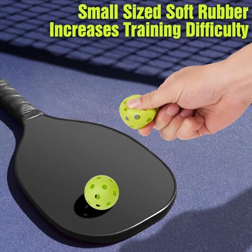 Mini Pickleball Training Balls - Green - Enhance Reaction Time & Coordination