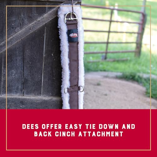 Weaver Equine 32" Super Horse Cinch - Fleece Lined with Flat Buckle