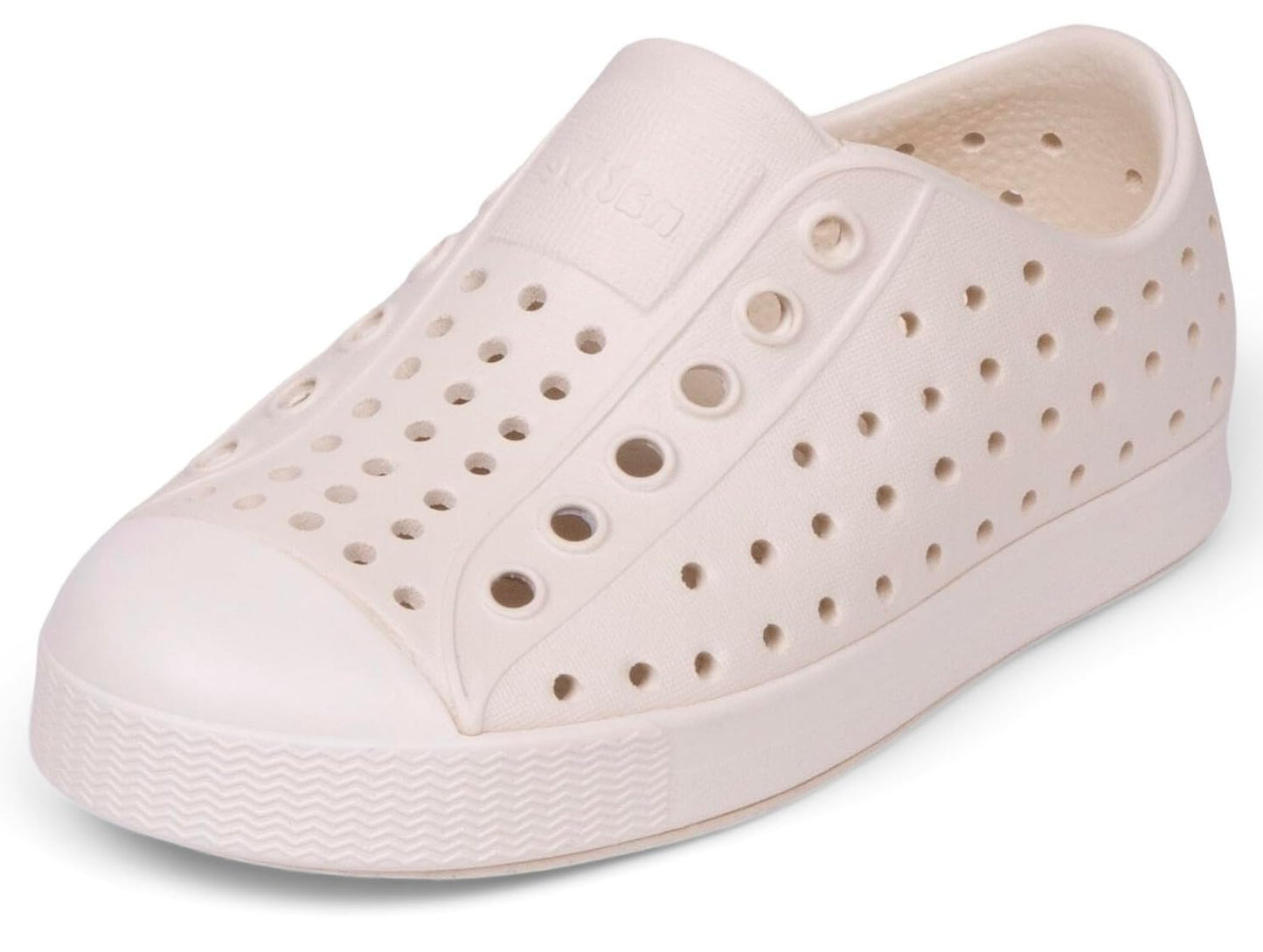 Native Shoes Unisex-Kids Jefferson Sneakers, Bone White/Bone White, 9 Toddler