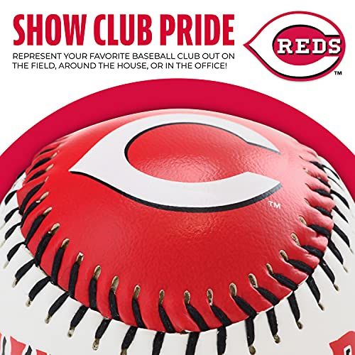 Cincinnati Reds Soft Baseball - MLB Team Logo Toy for Kids