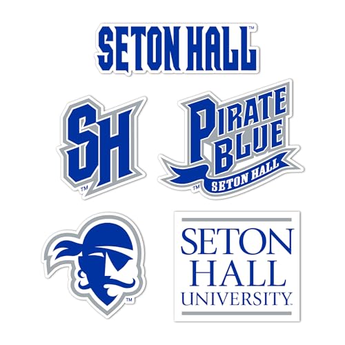 Seton Hall Pirates Vinyl Sticker Decal for Laptops & Water Bottles