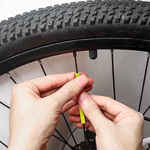 Bicycle Spoke Reflectors - 48Pcs Yellow for Night Riding
