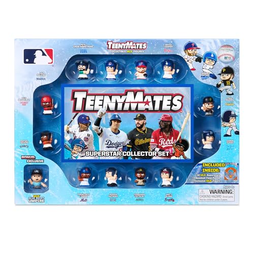 2026 MLB Teenymates Figures Set - Team Colors, One Size