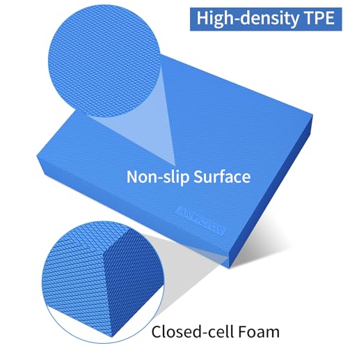 Large Balance Pad for Physical Therapy - Blue L (15.8" x 13.2" x 2")