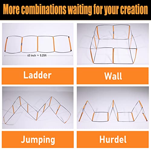 12 Rung Agility Ladder - Foldable Speed Training Equipment
