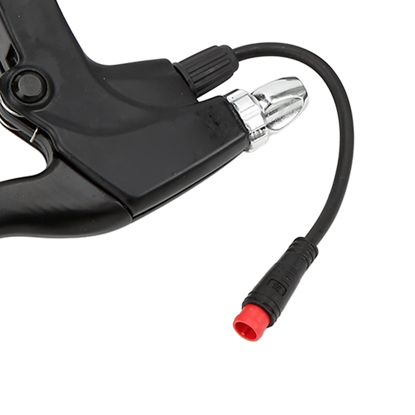 Estink Electric Scooter Left Right Brake Lever, 1Pair Aluminum Alloy Electric Scooter Brake Lever Left Right Brake Handle with 2pin Connector Replacement for 2 Wheel Electric Scooter