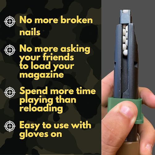 Airsoft Speed Loader for Pistol Magazines - Dark Green