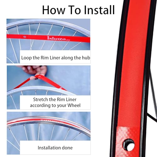 26 Inch Bicycle Rim Tape - 2Pcs High-Pressure Protection