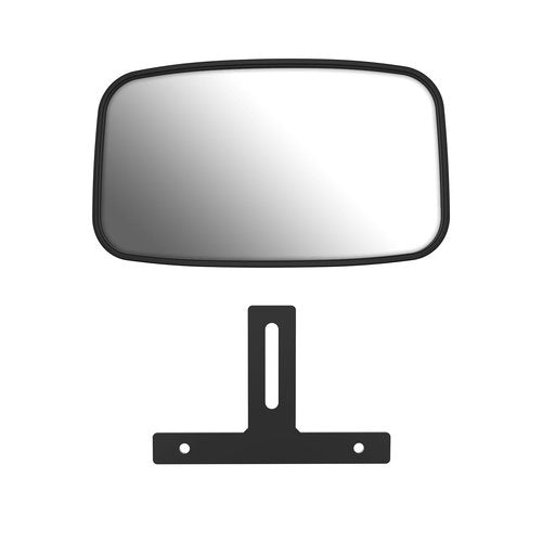 HSUTVXPRO Golf Cart Rear View Mirror, Large Radian Extra Wide Panoramic Center Convex Rearview Mirror for Golf Cart EZGO RXV Club Car Yamaha Accessories, Rear View Mirror Fits for E-Z-GO, Black
