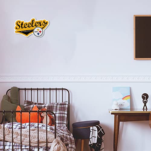 Pittsburgh Steelers Distressed Felt Pennant - Home Décor