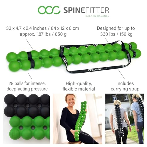 Spinefitter Massager for Back & Balance - Green
