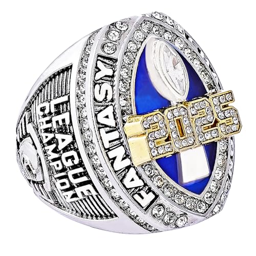 2025 Fantasy Football Championship Ring | Heavy Award Trophy