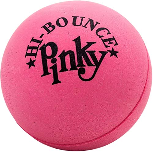 Hi-Bounce Pinky Ball - 2.5 Inch Rubber Bouncy Ball for Kids & Stress Relief