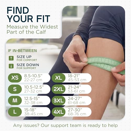 Calf Compression Sleeves for Men and Women - Support & Recovery
