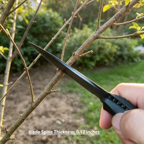 4" Tactical Fixed Blade Knife for Outdoor Survival & Camping