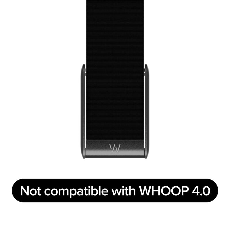 WHOOP 5.0 CoreKnit – Comfortable, Versatile, Performance Knit Fitness Accessory for Health, Fitness, & Wellness Wearable - Jet Black