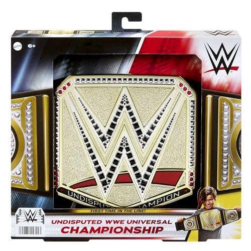 Gold WWE Championship Toy Wrestling Belt for Kids
