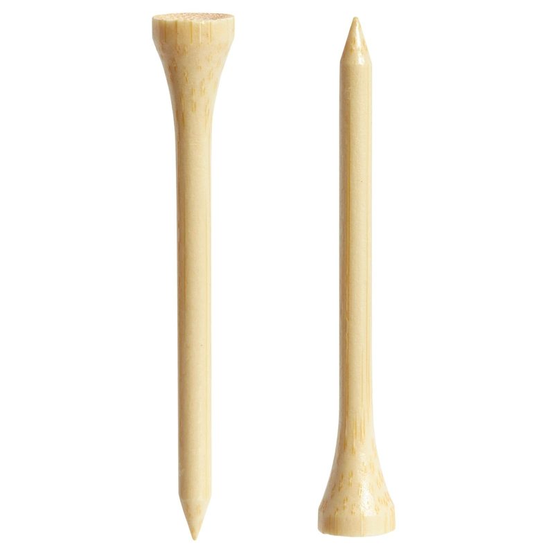 Juvale 300 Pack Bamboo Golf Tees in Bulk (2 3/4 inch, Natural Wood Color) - Golf Tees Wood