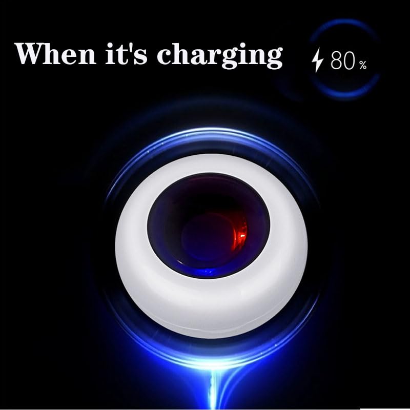 [1+1Pack] for Herz P1 Smart Ring Charger, Magnetic Charging Box&Cable Portable Charger Magnetic Charging Cable Port (Not Wireless Case!)