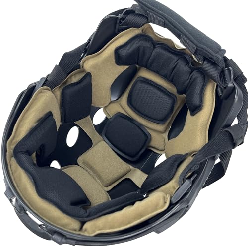 Tactical Airsoft Helmet Padding Inserts - Memory Foam Comfort